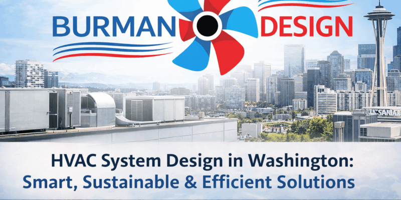 HVAC System Design in Washington: Smart, Sustainable & Efficient Solutions